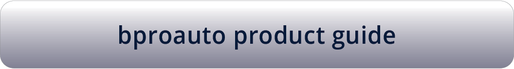 bproauto product guide