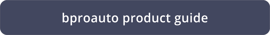 bproauto product guide