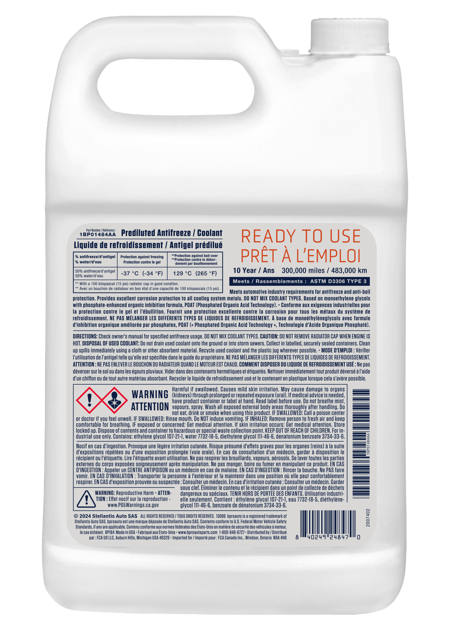 Engine Coolant / Antifreeze | bproautoparts